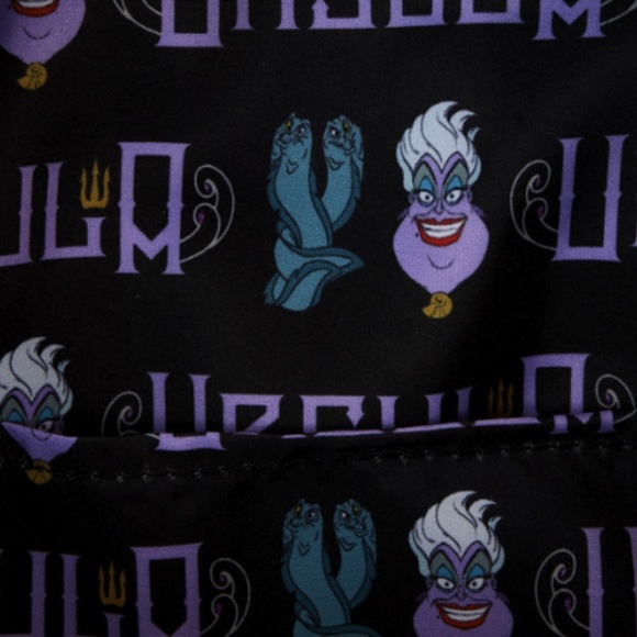 The Little Mermaid 35th Anniversary Exclusive Ursula Sequin Cosplay Mini Backpac - Picture 3 of 5